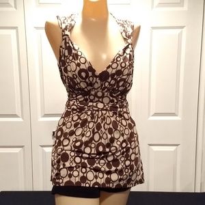 One West sleeveless blouse size medium